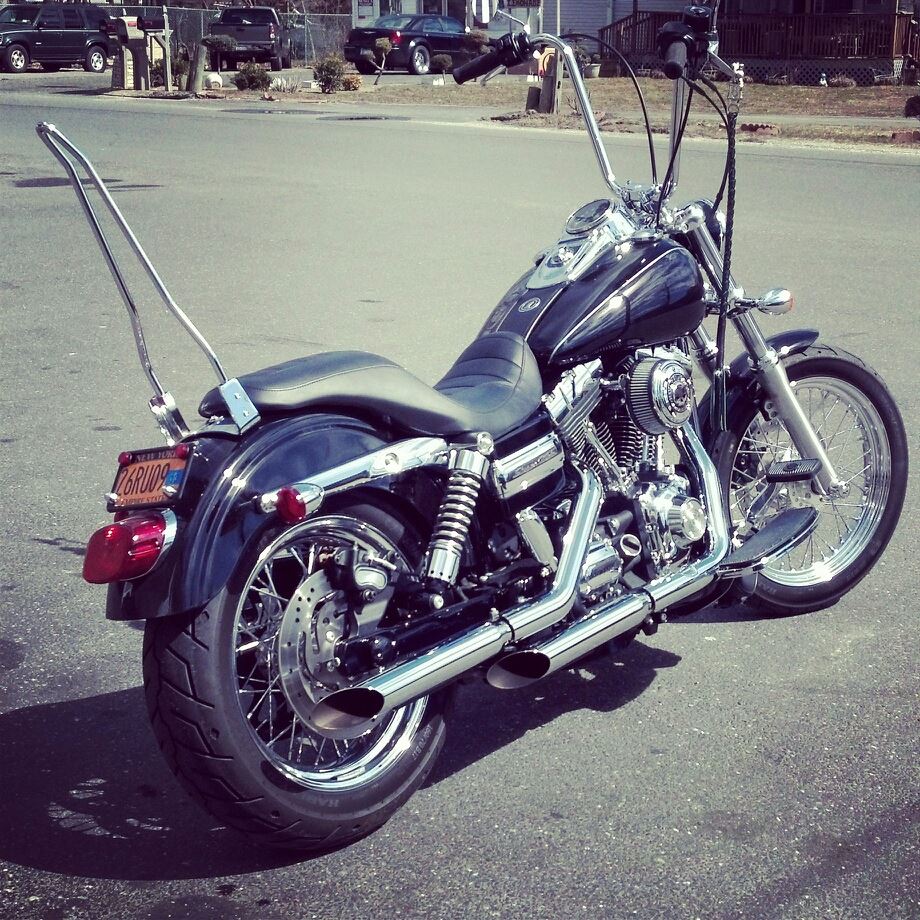 Ape Hangers On Softail
