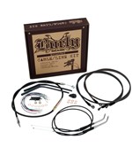 Black Cable Kits For Softails with Apehangers