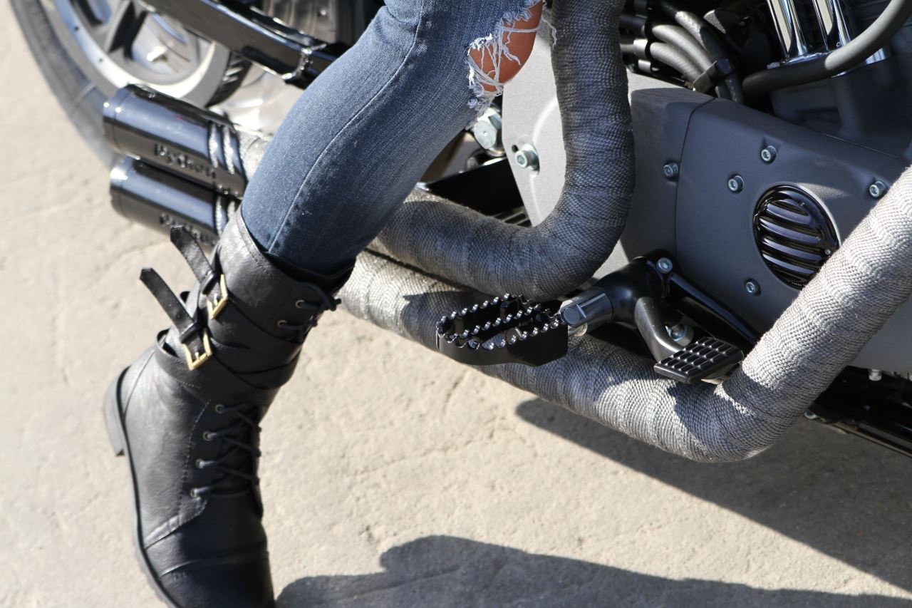 MX Style Pegs FOOT CONTROLS Burly Brand